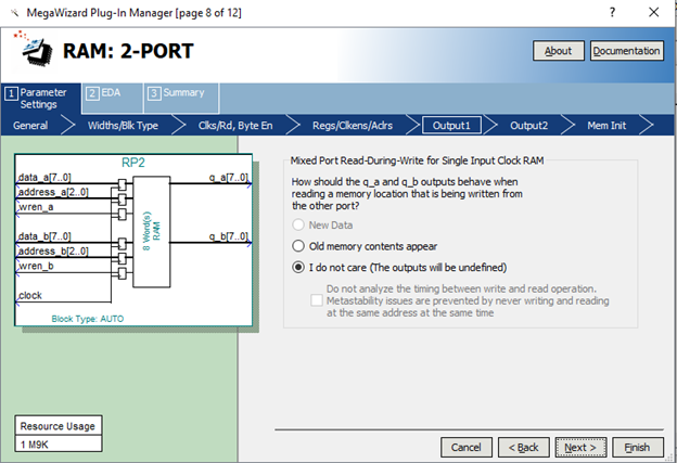 Рис. 24 Восьмое окно менеджера MegaWizard