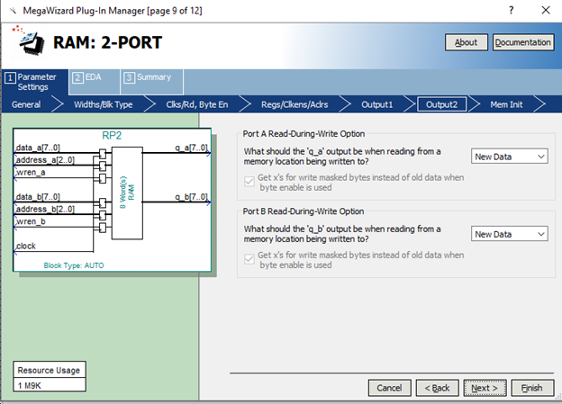 Рис.24 Девятое окно менеджера MegaWizard